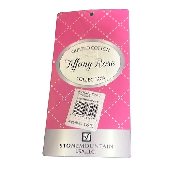 Tiffany Rose Women’s Multicolor tropical floral Quilted Cotton Wristlet OS - Picture 9 of 13